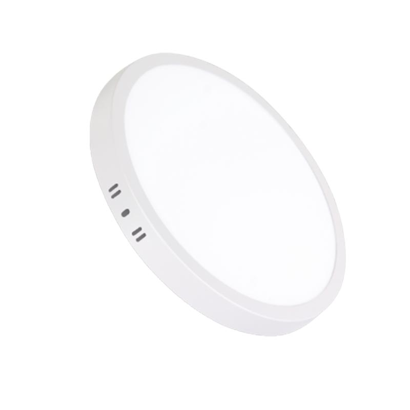 YVZ 24 WATT 6500K 30 CM SIVA ÜSTÜ BEYAZ YUVARLAK SLIM LED-ECO SPOT PANEL