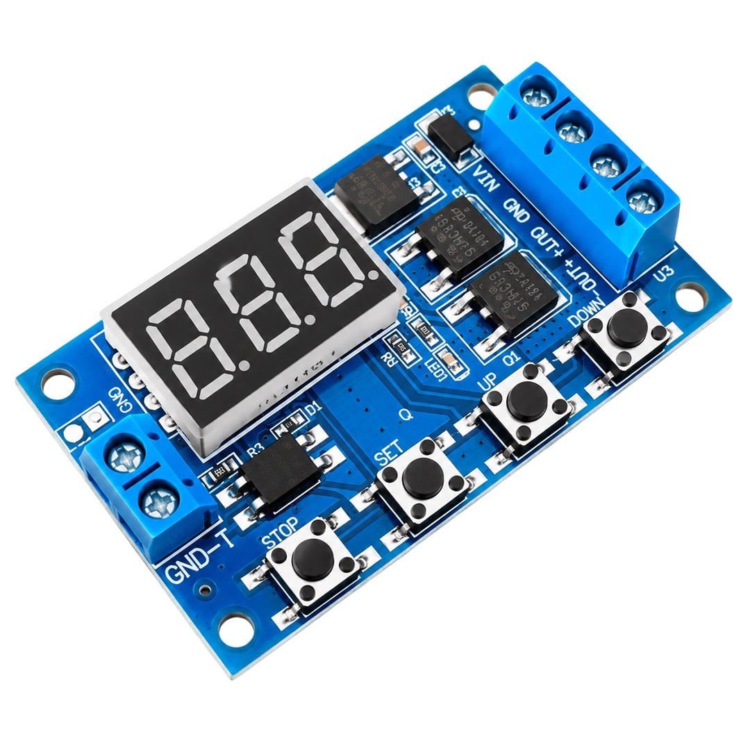 ZAMANLAYICI DUAL MOSFET MODUL  TIMER MODUL Fiyatı - Merter Elektronik