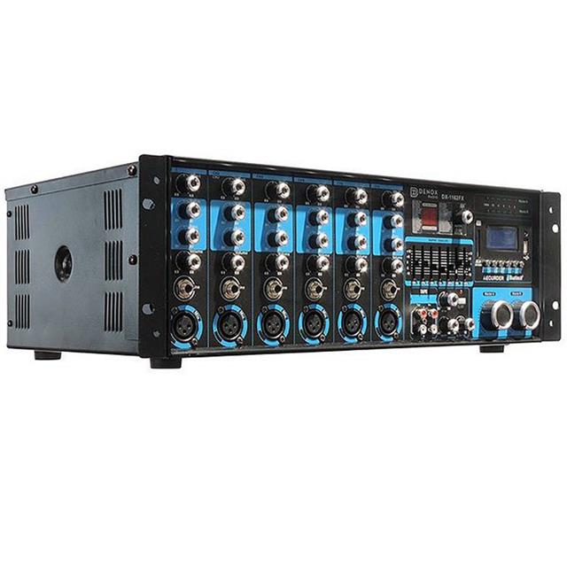 Denox Dx-1162 Fx 400 Watt-Rd Usb-Sd-Bt-Fm 4-16 Ohm 70-100V İki Böl