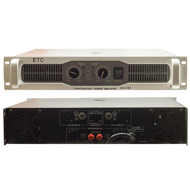 Etc Mx-250 2X400 Watt Stereo Power Anfi Fiyatı - Merter Elektronik