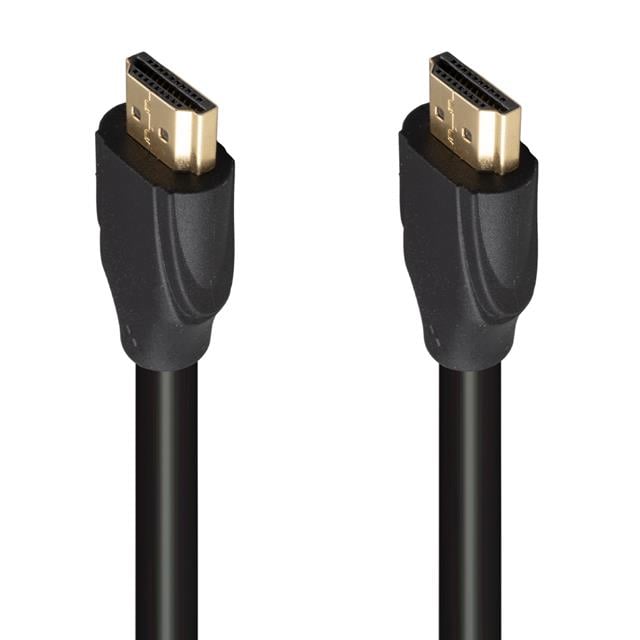 Fully G-507AS 1.5 Metre Düz Siyah Gold Uçlu HDMI Kablo