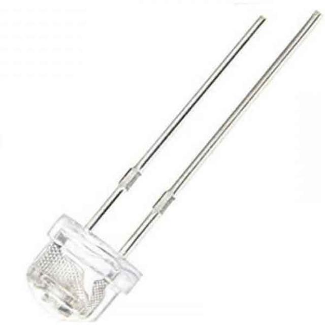 Halmet Mantar Led 4.8mm Kırmızı