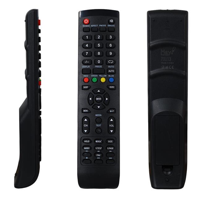 Nordmende LE82N7HM - Saba 32UZ9090 - Profilo Smart 1231 - Sanyo Küçük Kalıp Lcd Led Tv Kumandası 