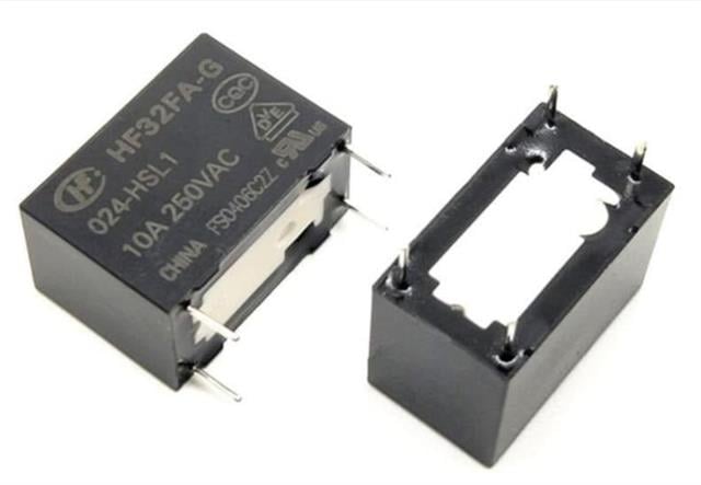 HF32FA-G 24 Volt DC 10A 250V AC 4 Pin Güç Rölesi