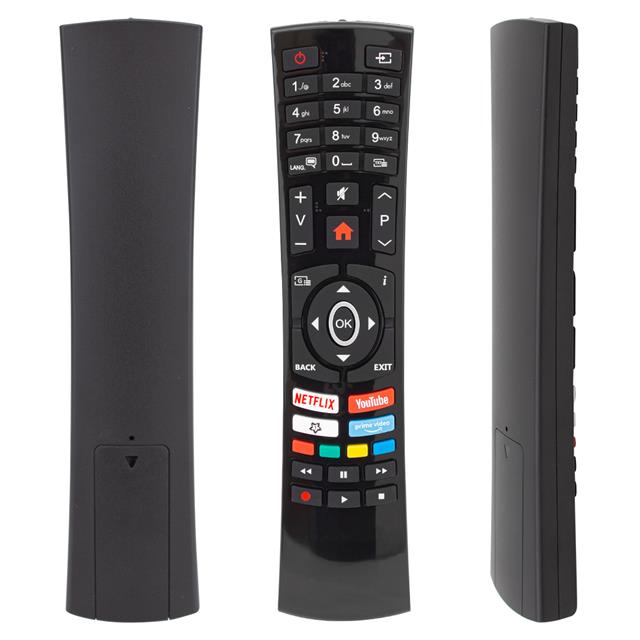 Vestel RC4390P 49UD9160 70U9600 - Hi Level 32HL700 43HL670 49HL660 - Jvc LT 40C755 Netflix-Youtube-Prime Tuşlu Lcd Tv Kumanda