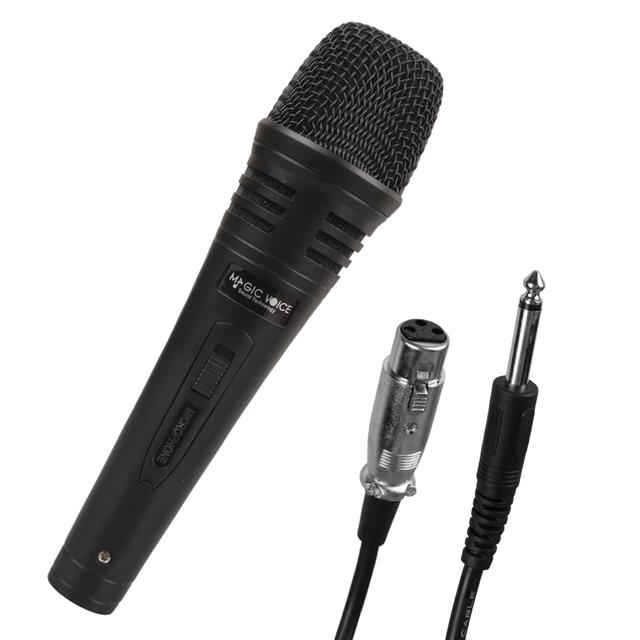 MagicVoice MV-1310 Dinamik Profesyonel Kablolu EL Mikrofonu XLR