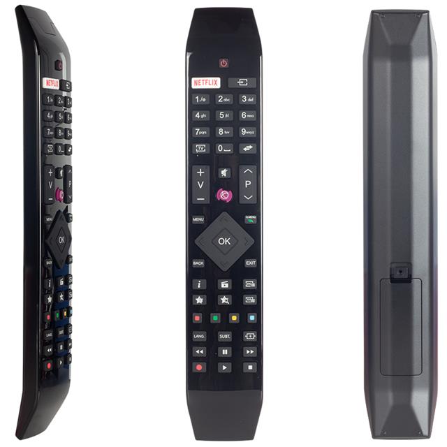 Vestel Netflix Mor Tuşlu Yeni Üstü Camlı Model Led Tv Kumanda