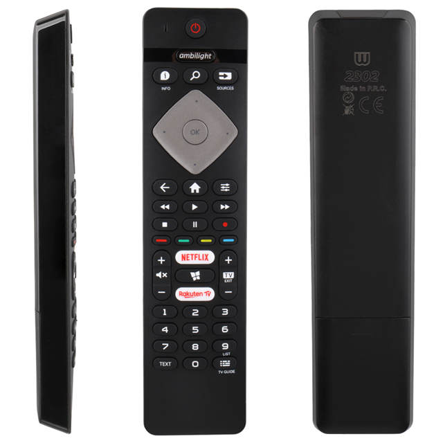 Philips 43PUS6504/62 Ambilight Netflix-Rakuten Tv Tuşlu Led Tv Kumandası