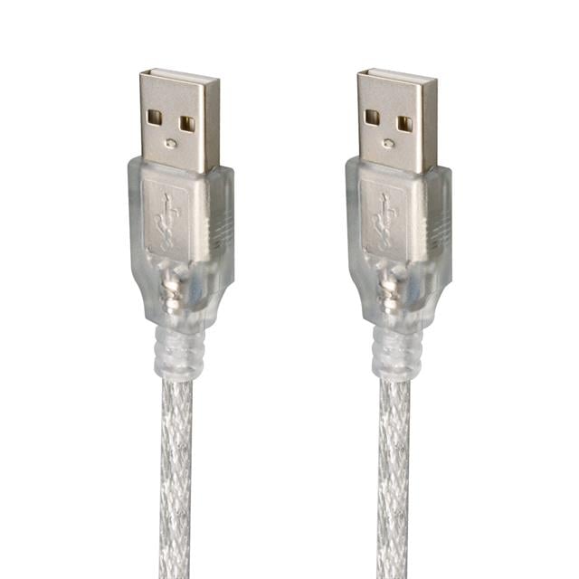 Powermaster PM-19803 Şeffaf 3 Metre Usb Erkek-Erkek Kablo
