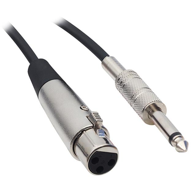 Powermaster PM-2899 Hazır 6.3 Mm Erkek Jack - XLR Dişi Canon 5 Metre Mikrofon Ara Kablosu