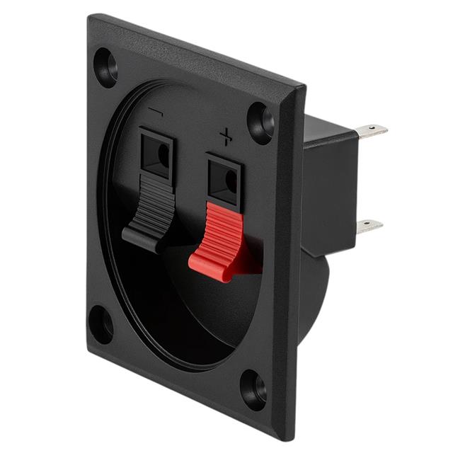 PowerMaster IC-249A İkili Kare Hoparlör Terminali Soketi Yaylı Tip
