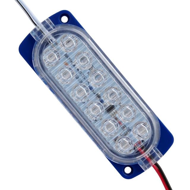 Powermaster Parlak Yanıp Sönen Mavi 24 Volt 1.2 Watt 2835 Modül Led