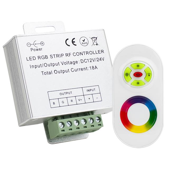 Powermaster PM-10995 Dokunmatik Uzaktan Kumandalı 18 Amper Led Rgb Kontrol Devresi 
