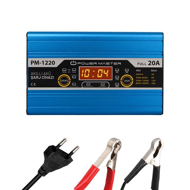 myhrさま Powermaster PM-1220 12 Volt Max 20 Amper Akü Şarj Cihazı Fiyatı