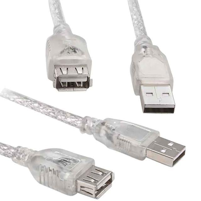 Powermaster PM-18806 Şeffaf 10 Metre Usb 2.0 Uzatma Kablosu 