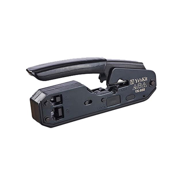 Powermaster YK-668 Çok Fonksiyonlu RJ11 RJ12 RJ45 3in1 Kablo Kesme - Soyma - Konnektör Çakma Pensesi