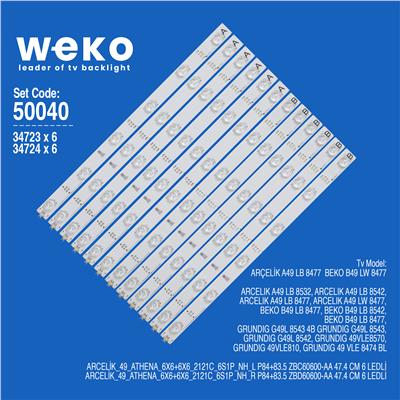 ARIJUNページ Wkset-6587 37256X4 37257X4 Se55D11L/R-Zc22Ag-03 8 Adet Led Bar