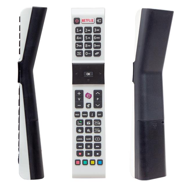 Profilo RCA49130 - Vestel Smart – Sanyo - Jvc Netflix Tuşlu Beyaz Yazısız Lcd Led Tv Kumanda 