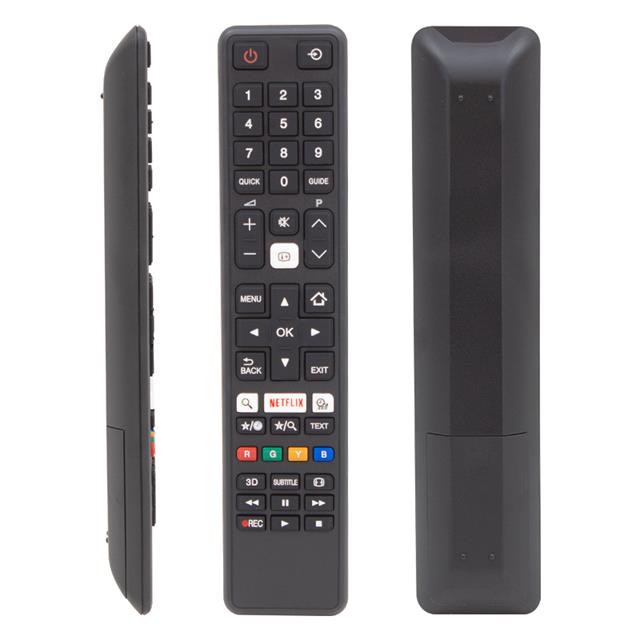 Toshiba CT 8053 - 32L3763DA - 43L3733DG - 49U5766DA - 55V676763DA Netflix Tuşlu Lcd Led Tv Kumandası