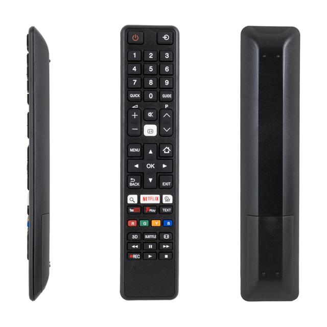 Toshiba CT-8069 49L3653DB - 43U6763DB - 32D3653DB Netflix-Youtube Tuşlu Lcd Led Tv Kumandası