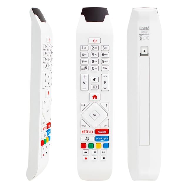 Vestel RCA343140P Youtube-Netflix-Prime Video Tuşlu Lcd-Led Tv Kumanda Beyaz