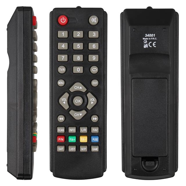 Yumatu Multiking - Mersat Multibox Scart - Hiremco Seoul Minibox Gold Game Tuşlu Uydu Alıcısı Kumandası 