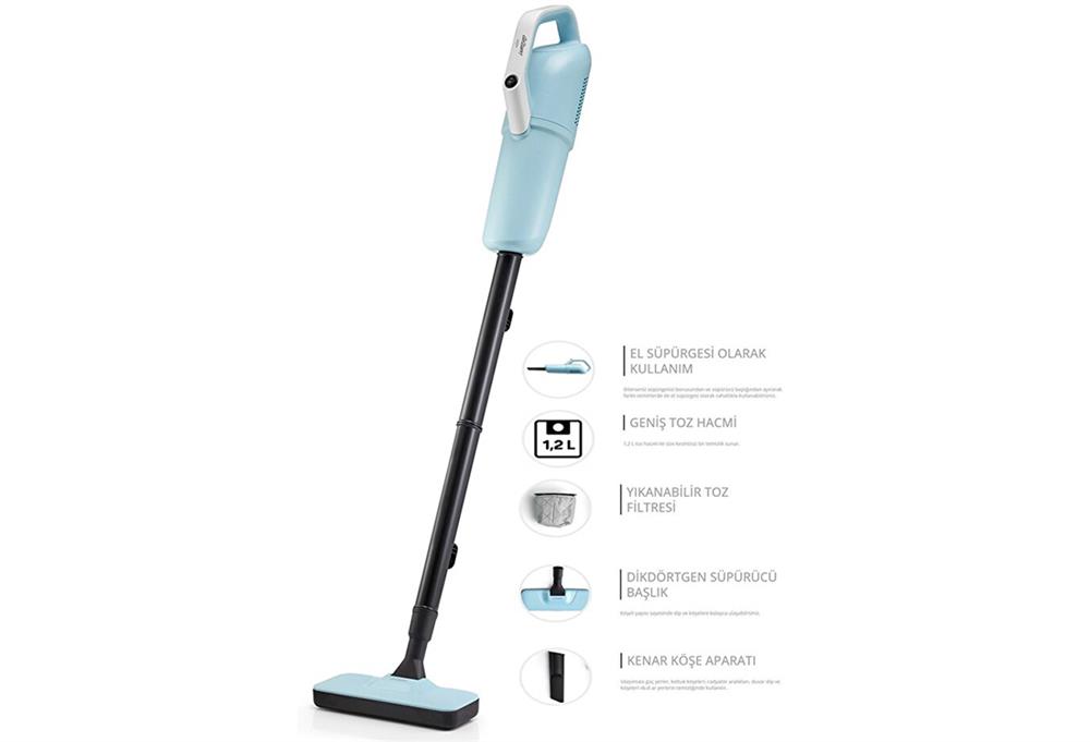Arzum Ar-4087 Gırgır 2 Si 1 Arada Dikey Elektirikli Süpürge