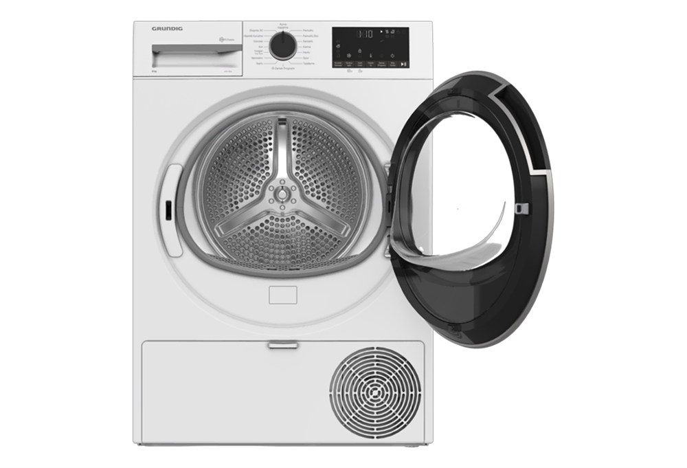 Grundig Gpdh 9554 9 Kg Beyaz Çamaşır Kurutma Makinesi (D)