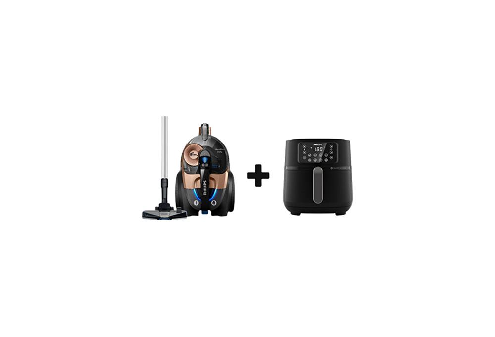 Philips Bxa0070/00 Xb7151/07 Süpürge + Hd9285/96 airfryer İkili Paket