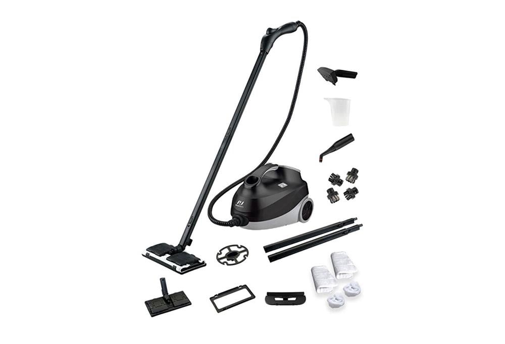 Pirantech Cb-107c Buharlı Temizlik Makinası Siyah