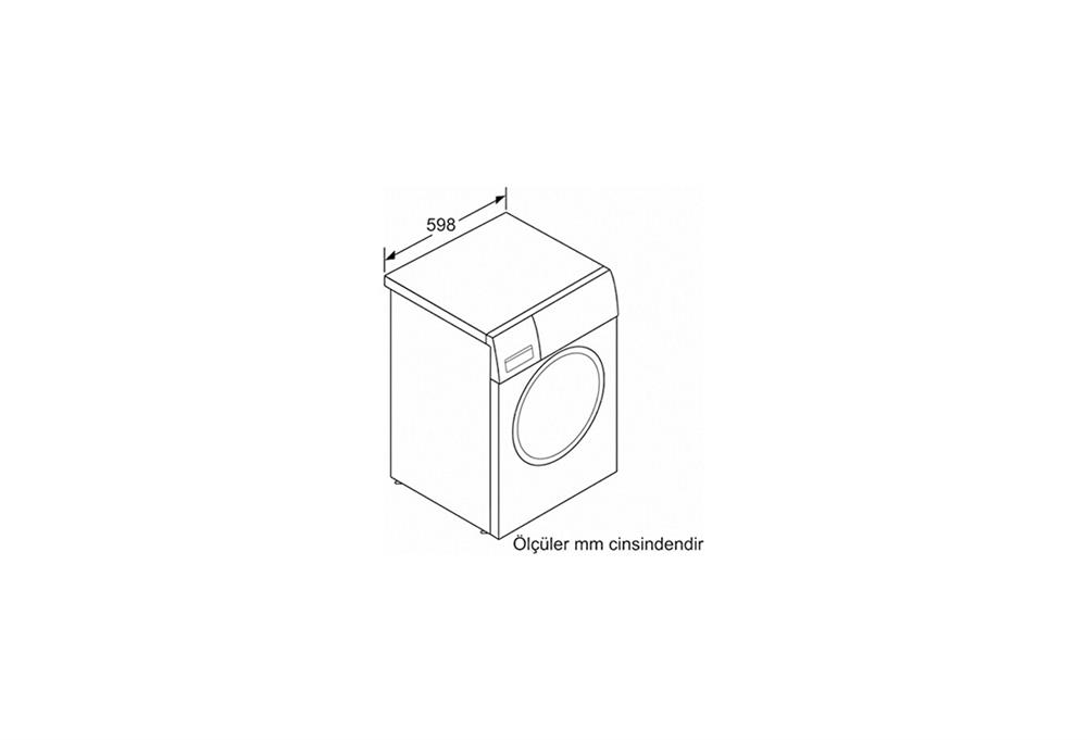 Profilo Cga142x0tr Beyaz 9Kg 1200  Devir Çamaşır Makinesi (D)