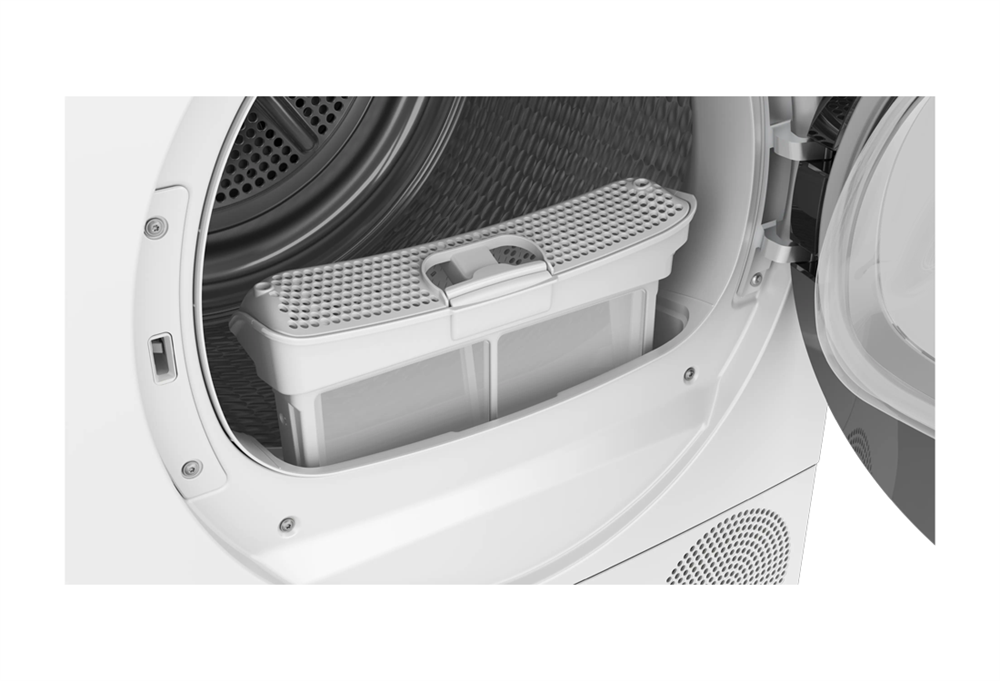Profilo Km 8612 Htr Beyaz 8Kg Çamaşır Kurutma Makinesi (D)