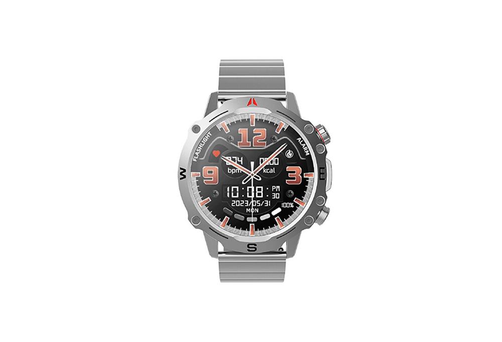 You Watch R15-ar155 Gümüş-gümüş Metal Dijital Saat