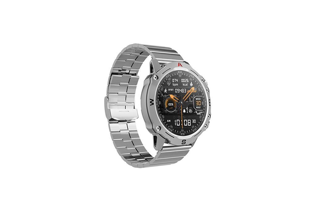 You Watch R15-ar155 Gümüş-gümüş Metal Dijital Saat