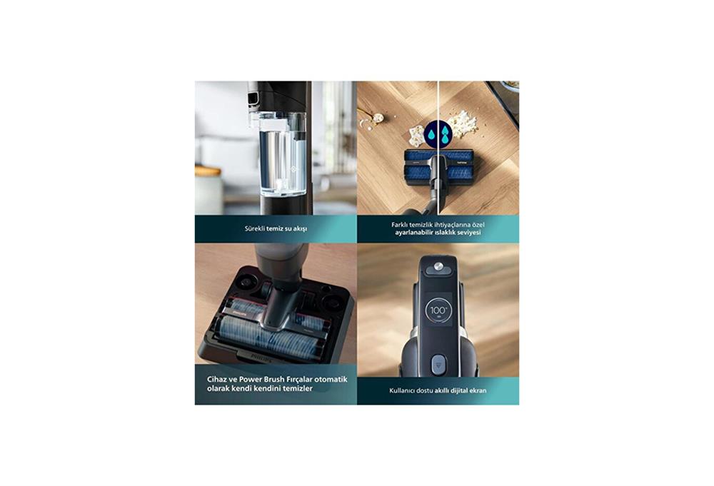 Philips Xw9463/11 Islak Kuru Dikey Şarjlı Süpürge | Phılıps - Aksu