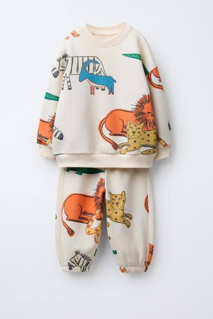 Erkek Çocuk Pamuklu  Baskılı Takım 