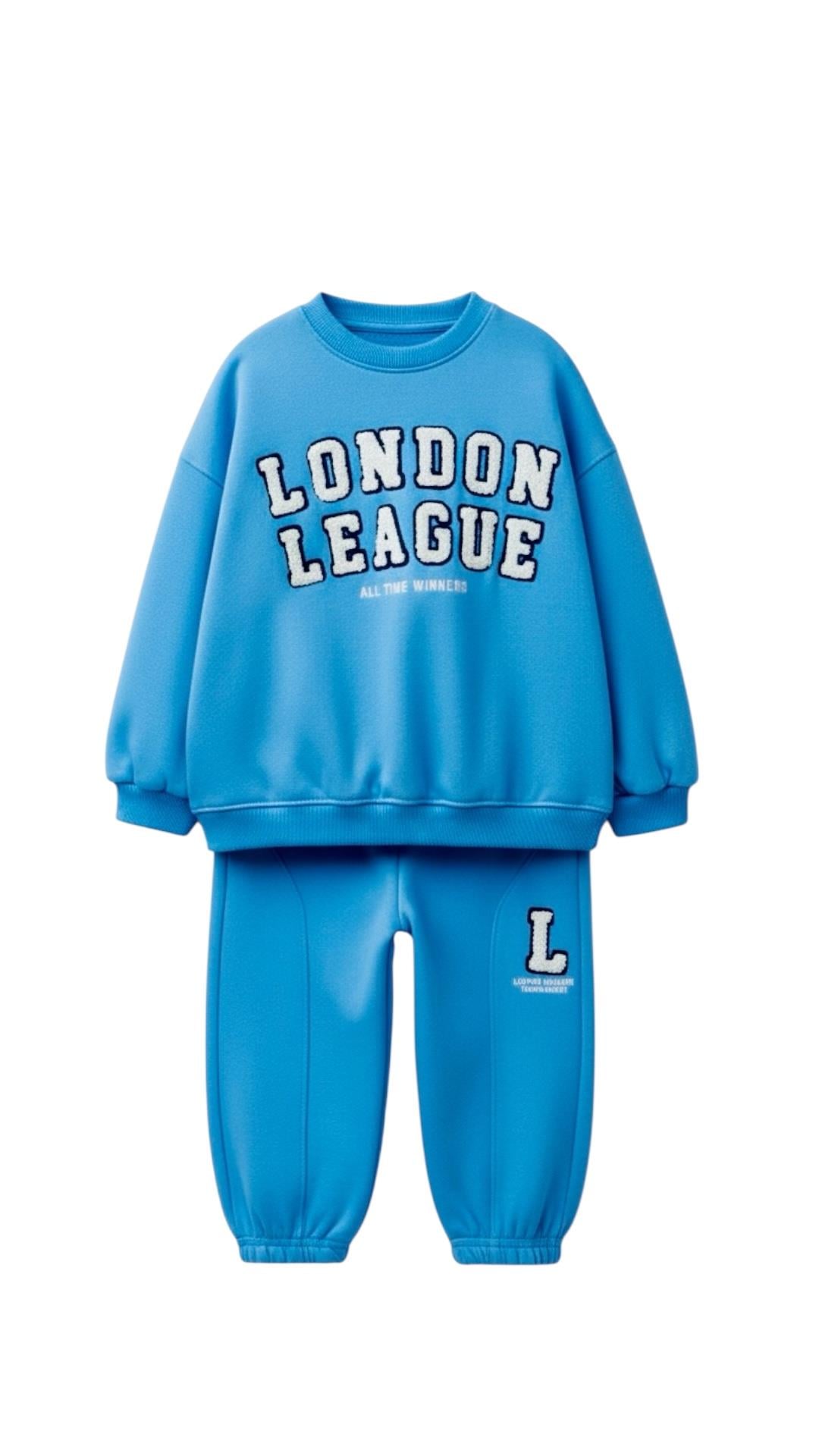 Unisex Çocuk Baskı Detaylı Eşofman Takım