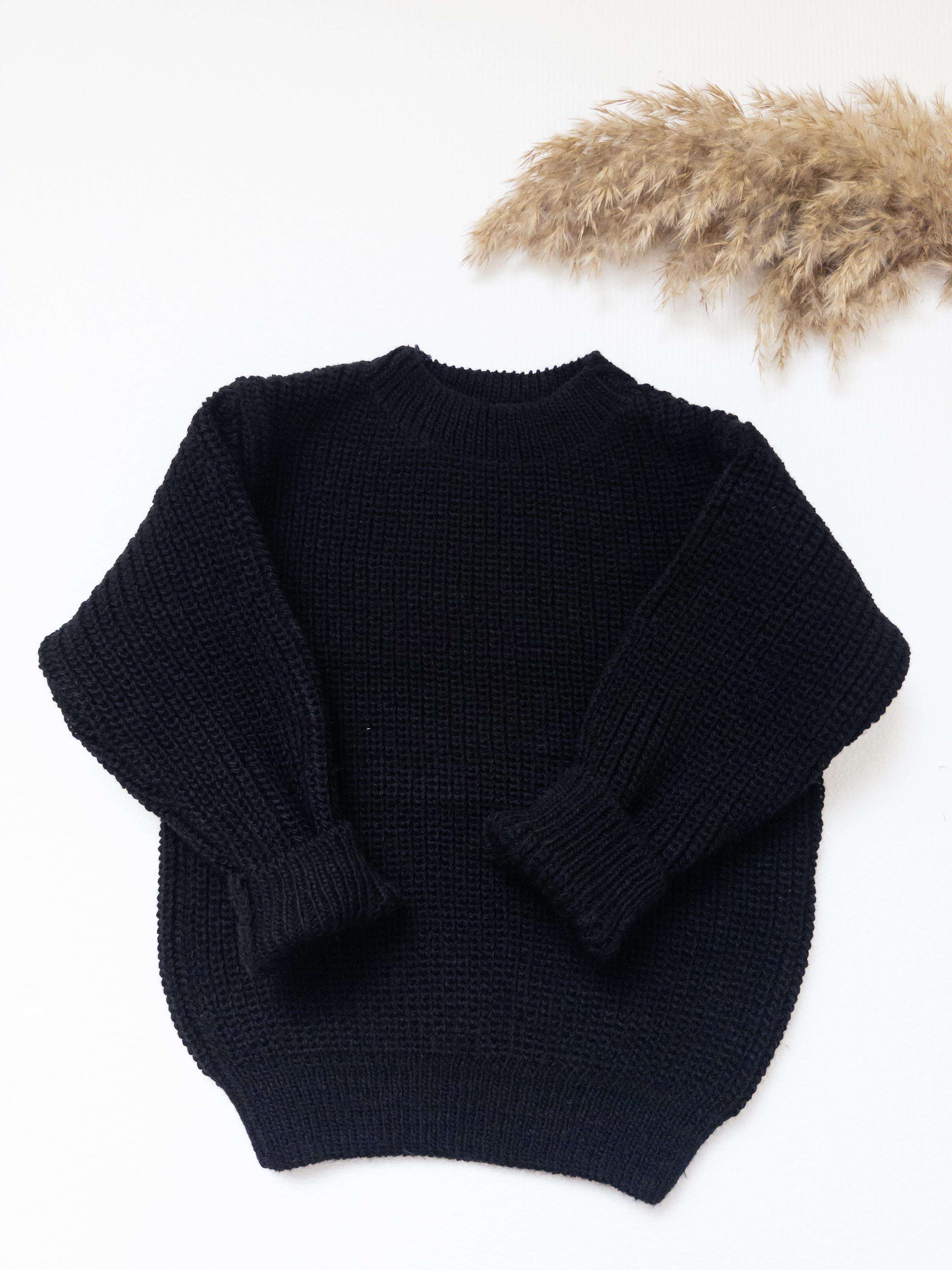 Unisex Çocuk Selanik Örgü Kazak
