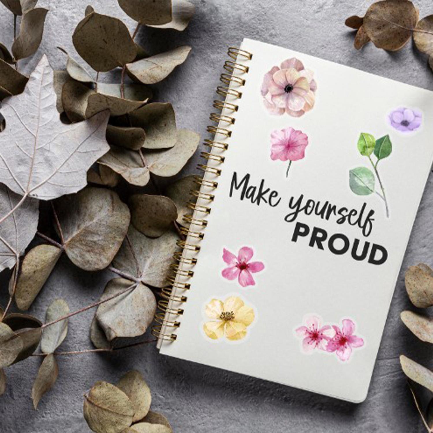 27'li Çiçek Sticker Set 