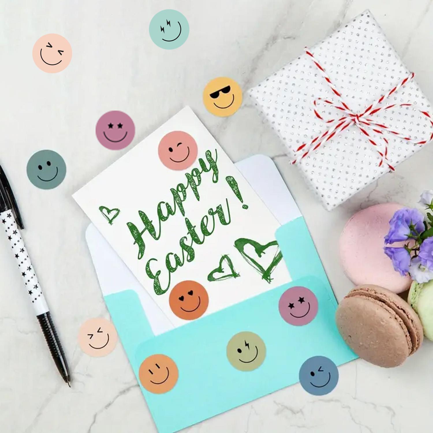 Renkli Pastel Sticker