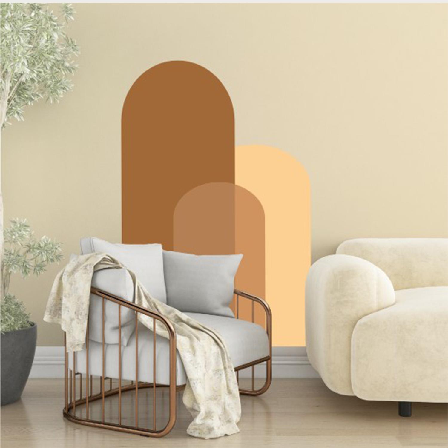 3 Renkli Bohem Tarz Duvar Sticker