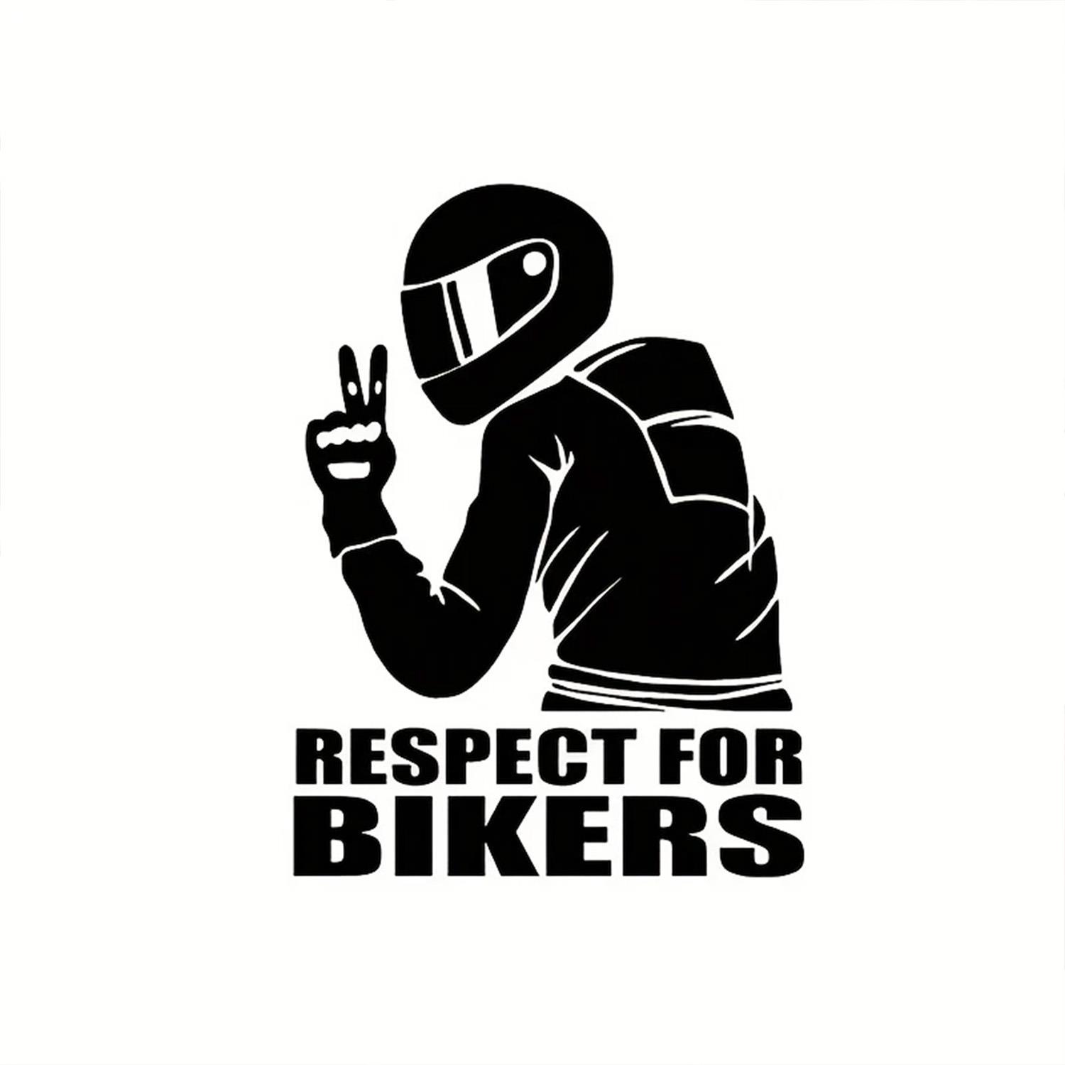Motosiklet Sticker 15x11cm 