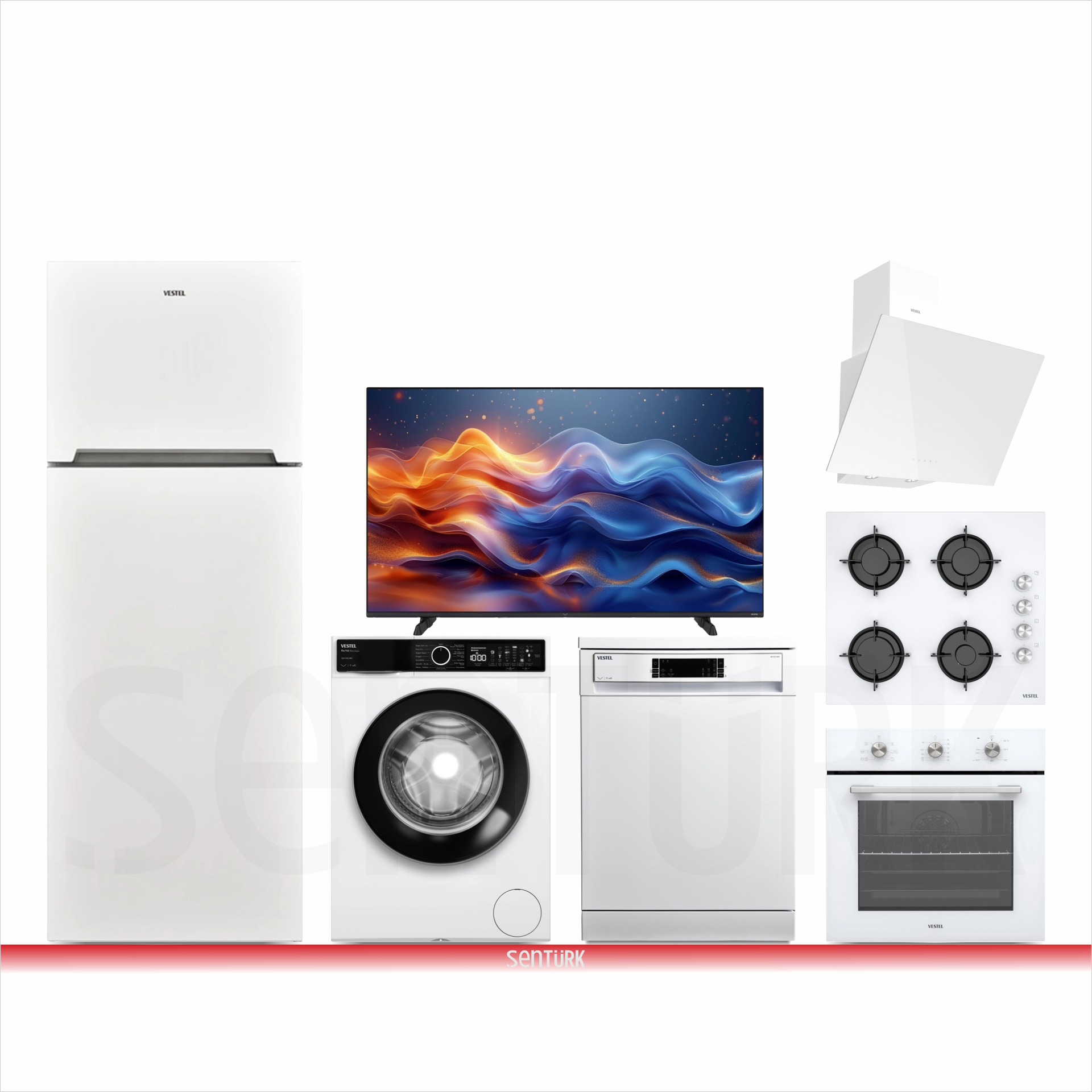 Vestel ''İlk Evim'' Beyaz Eşya Seti Çeyiz Paketi