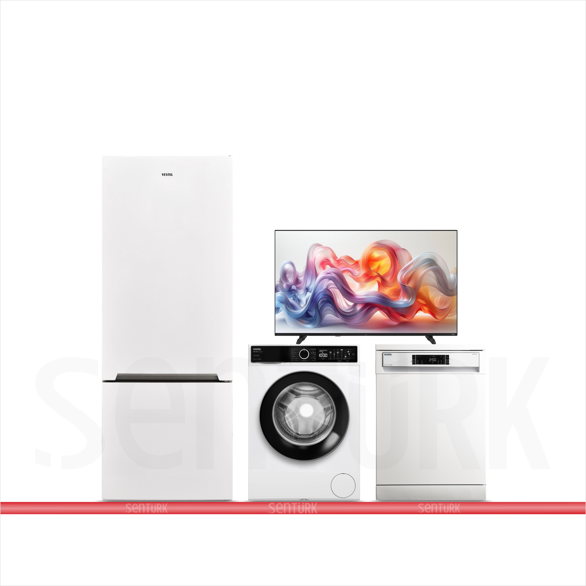 Vestel Safir Beyaz Eşya Seti Çeyiz Paketi