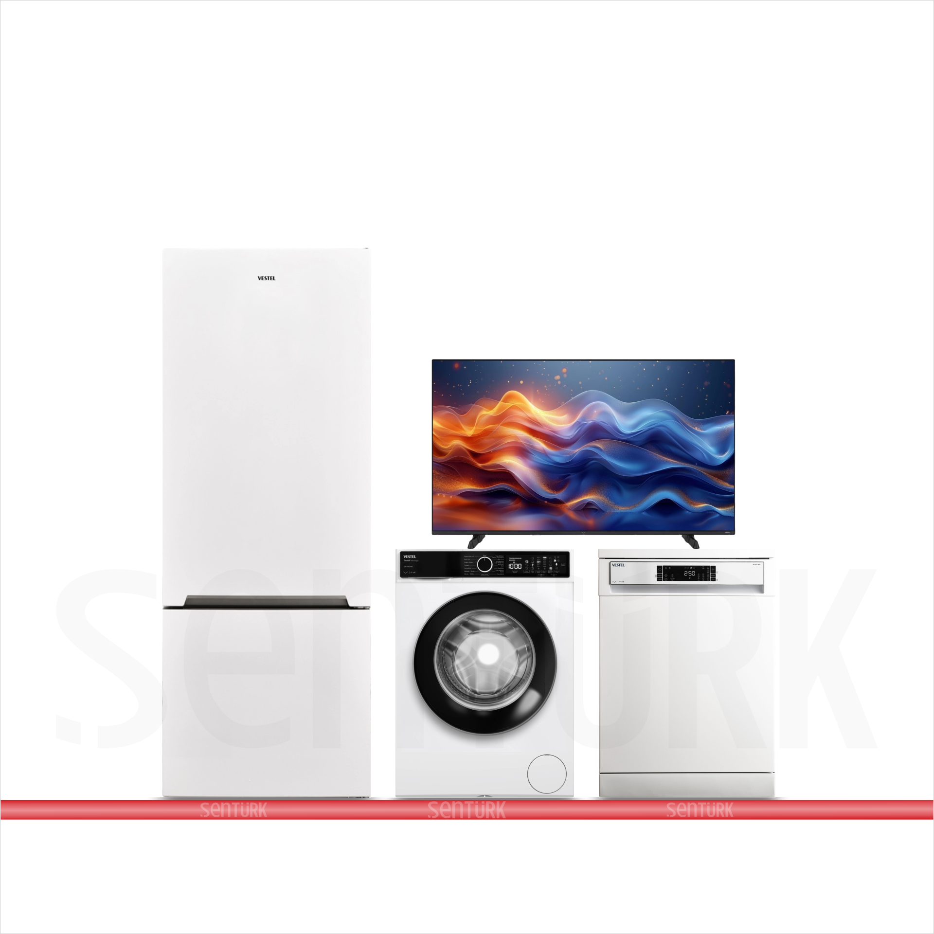 Vestel Safir Beyaz Eşya Seti Çeyiz Paketi
