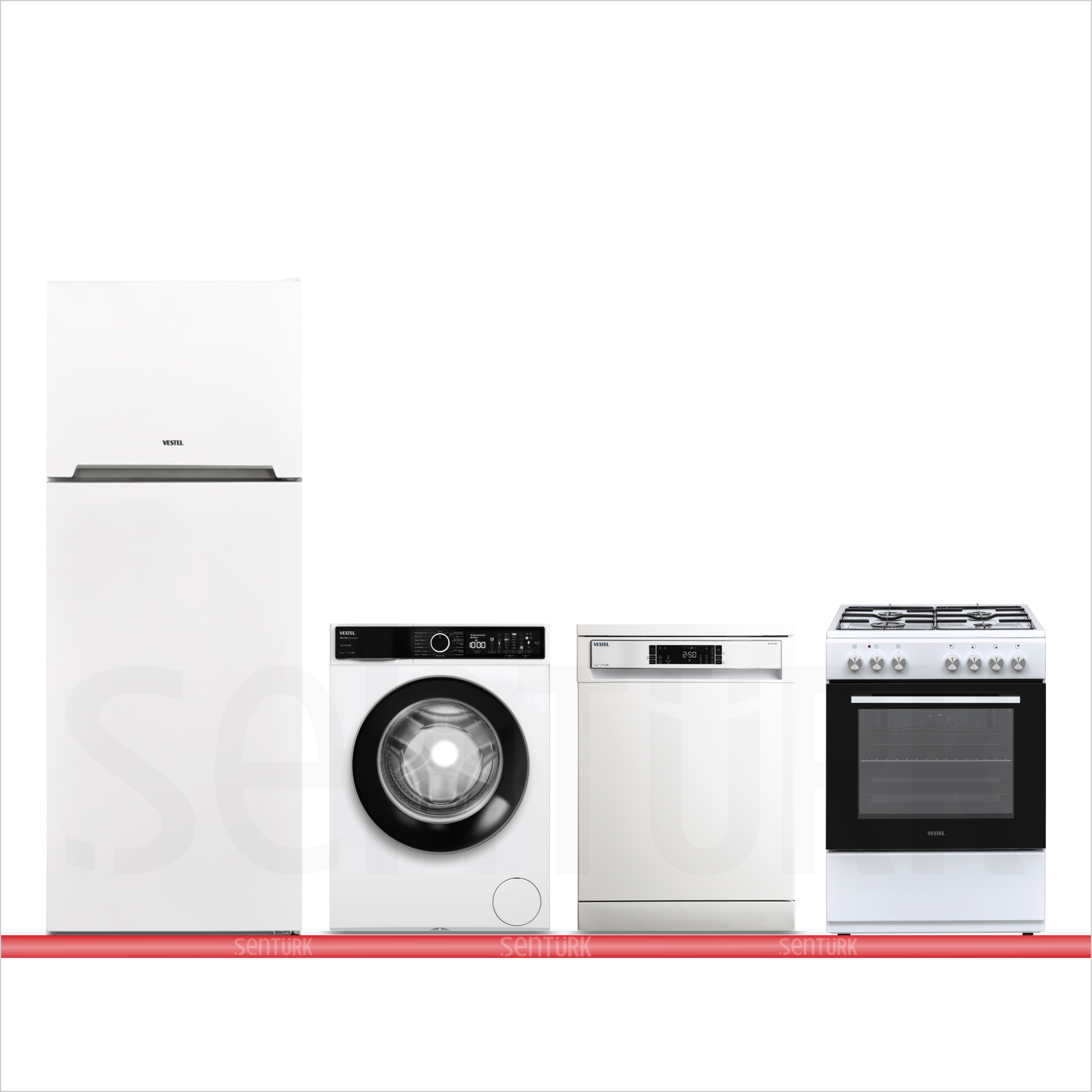 Vestel Zümrüt Beyaz Eşya Seti Çeyiz Paketi
