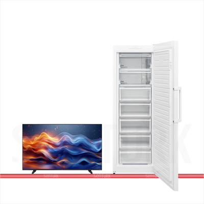 Vestel 2'li Beyaz Eşya Seti (50UV9750 TV + CDM701 Derin Dondurucu )