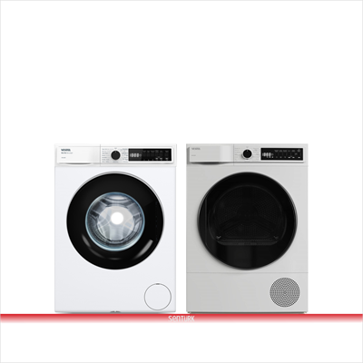 Vestel 2'li Beyaz Eşya Seti (CMI 96301 Çamaşır + KM 96201 Kurutma)