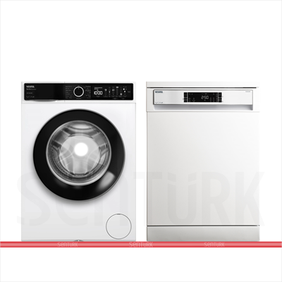 Vestel 2'li Beyaz Eşya Seti (CMI 97402 Çamaşır + BM 42012 Bulaşık)