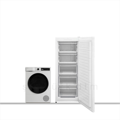 Vestel 2'li Beyaz Eşya Seti (KM 96201 Kurutma + CDM501 Derin Dondurucu)